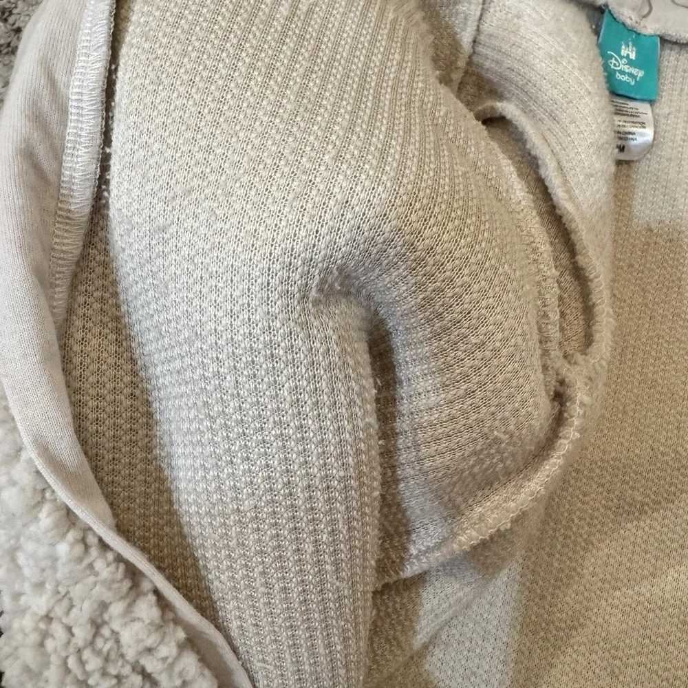 Disney Winnie The Pooh Sherpa Fleece One Piece‎ Pajama Baby Size 6-9 Months